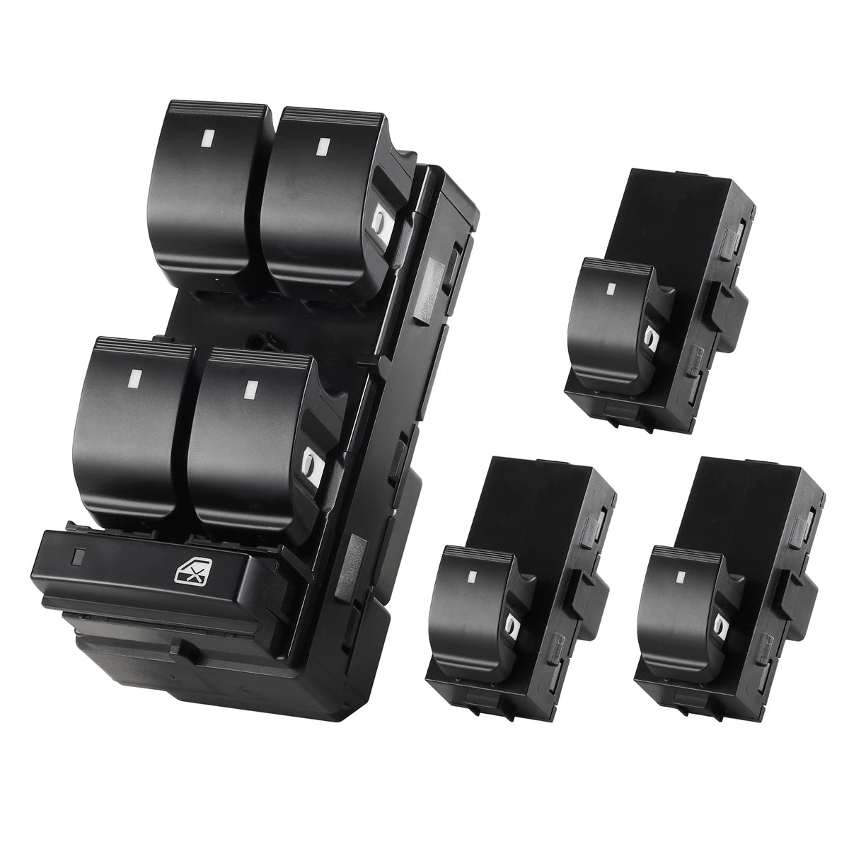 SOAESCN frontal view of master switch shows clear fit and easy replacement