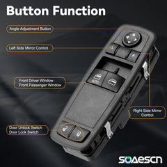 SOAESCN close-up of switch buttons showing tactile surface for reliable operation