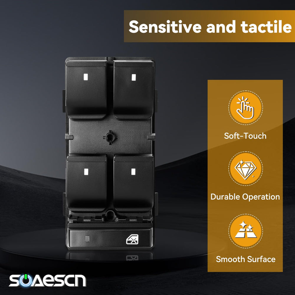 SOAESCN button detail highlights durable texture and easy fingertip use