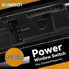 SOAESCN switch installed in door demonstrating direct-fit restoration