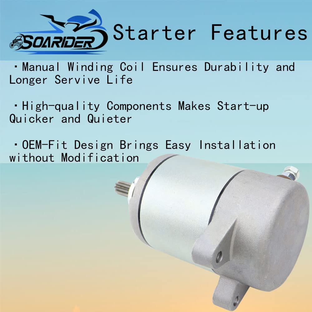 Soarider starter wiring harness detail for easy connection