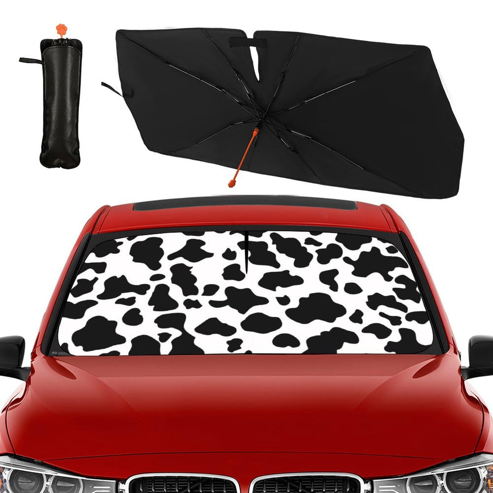 Socira cow print reflective surface angle illustrating sun reflection and cooling benefit
