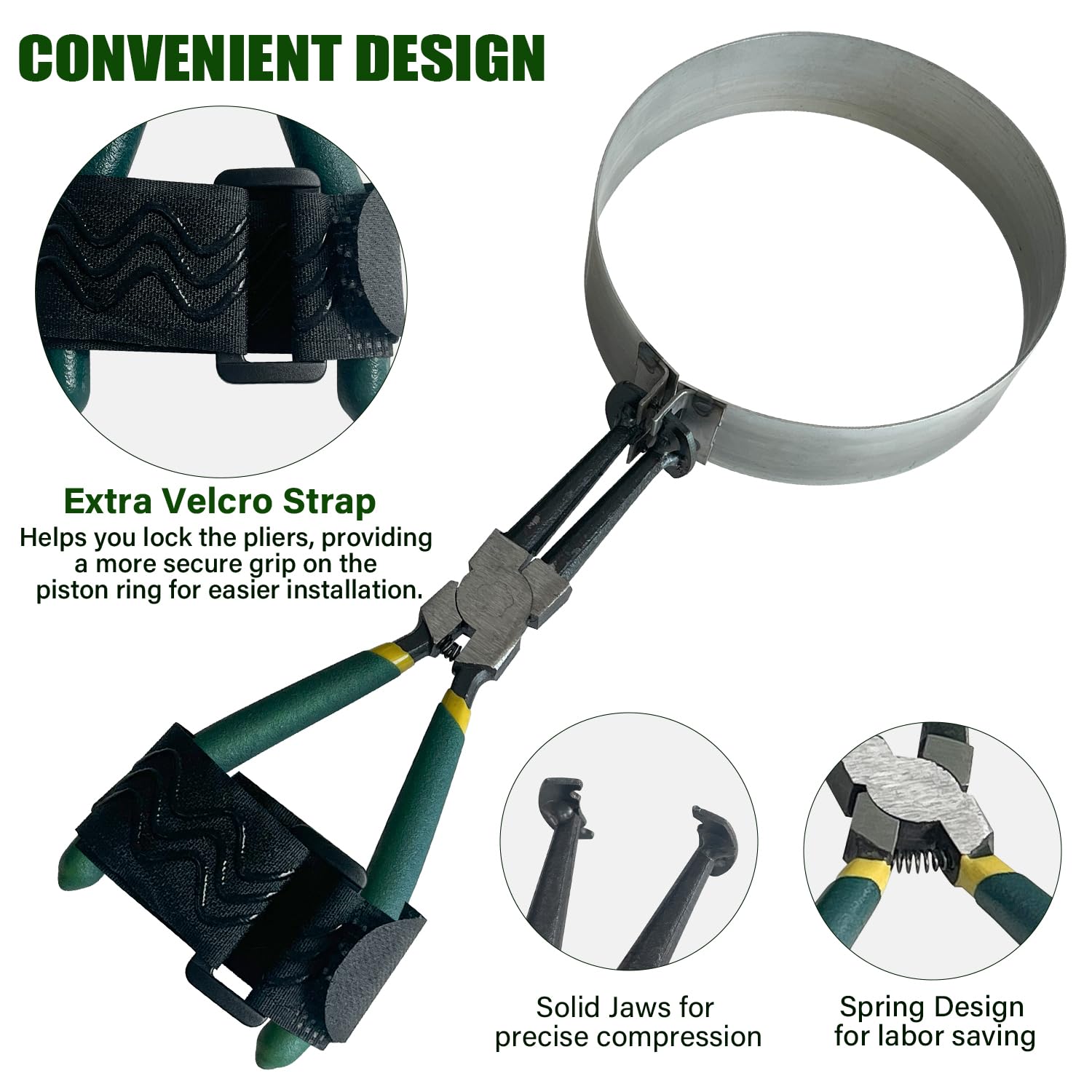 Socpuro heavy-duty plier closeup showing chrome-vanadium strength