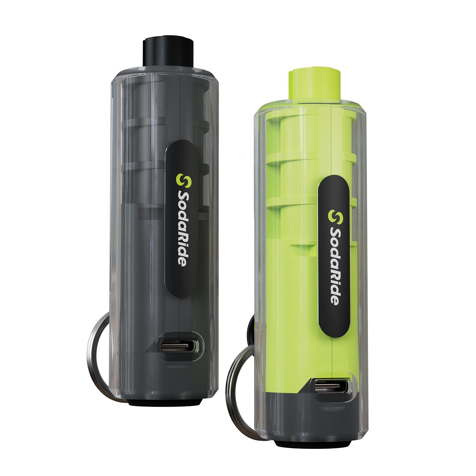SodaRide front view of 2-pack tool showing compact rescue design and portability