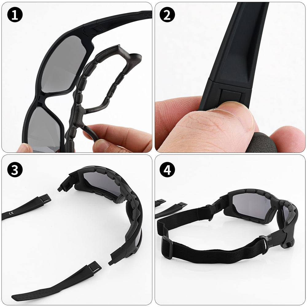 SOL PRO on helmet with adjustable strap for secure fit benefit