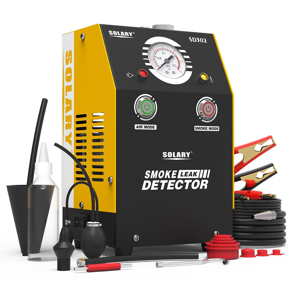 Solary SD302 front panel showing controls and connectors for fast diagnostics