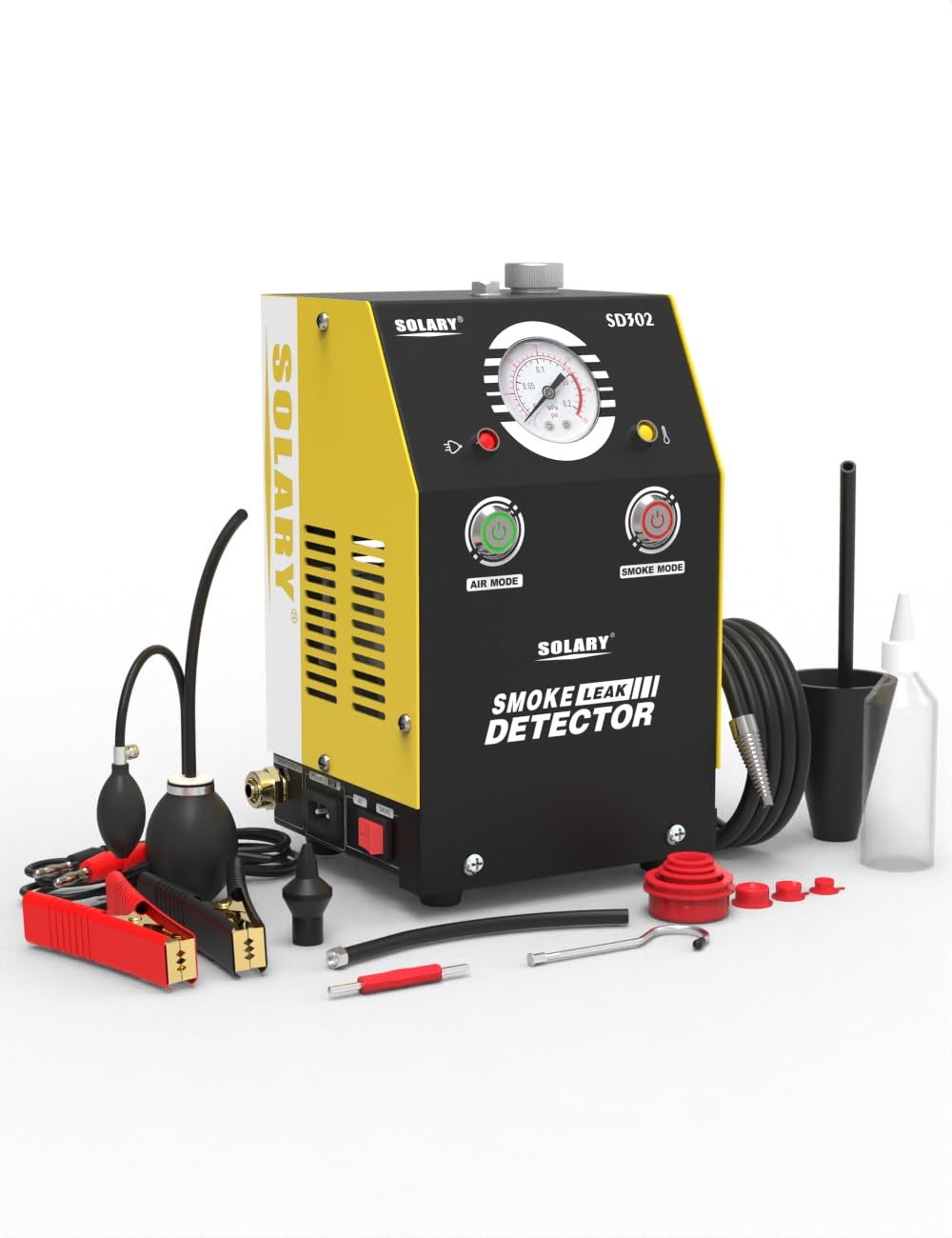 Solary SD302 product label and specs for quick technical reference