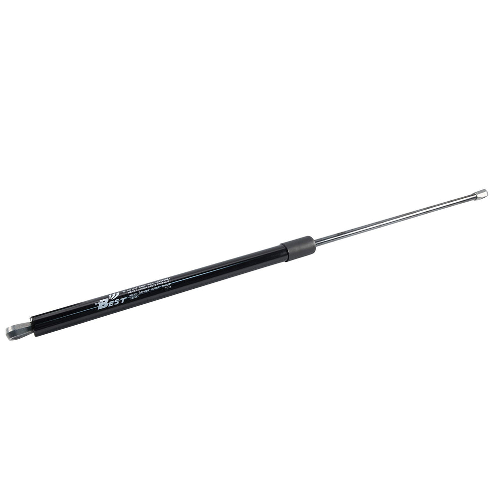 Solera gas strut front view showing full 26-inch profile and fit benefit