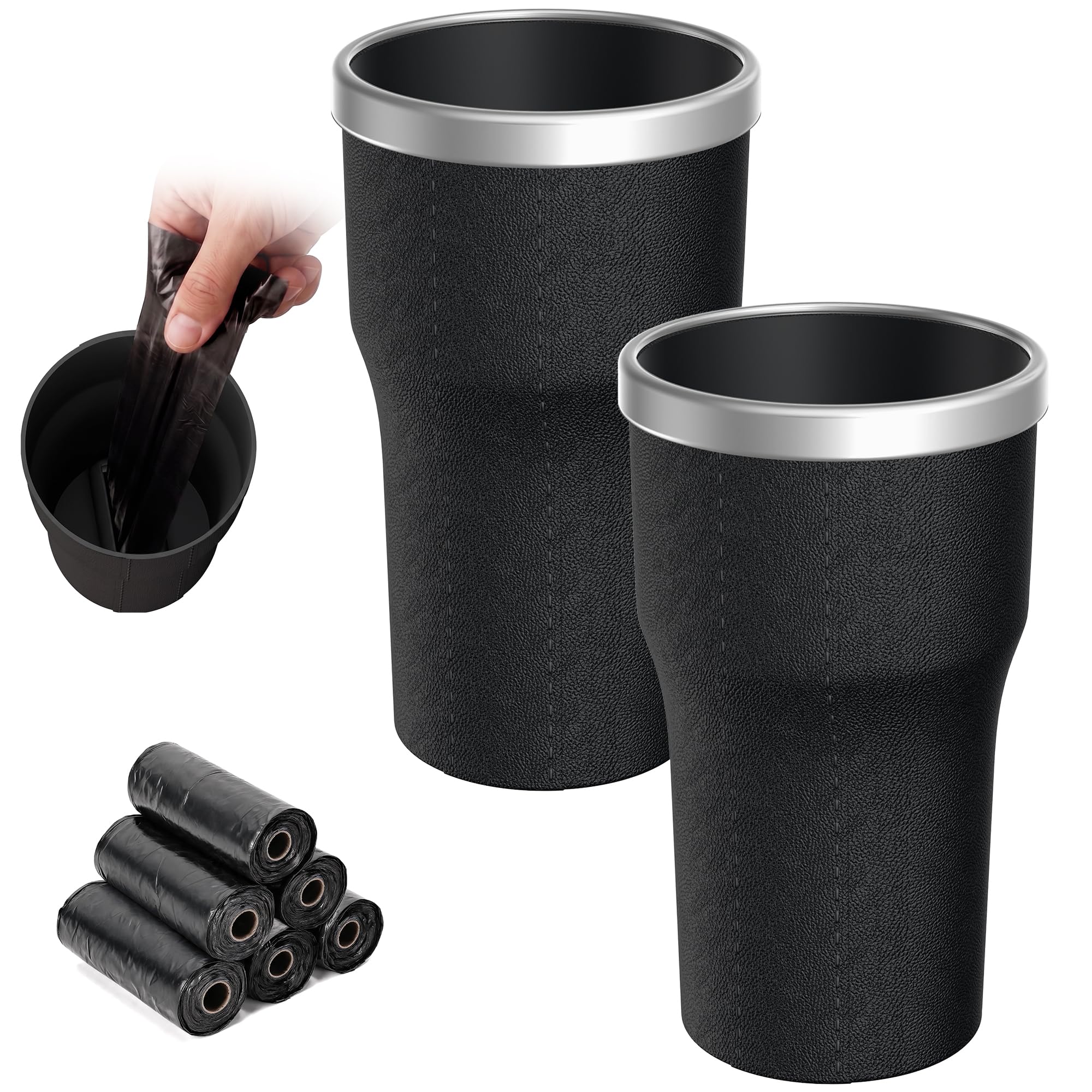 SolExplor front view in cup holder showing compact stability and tidy look