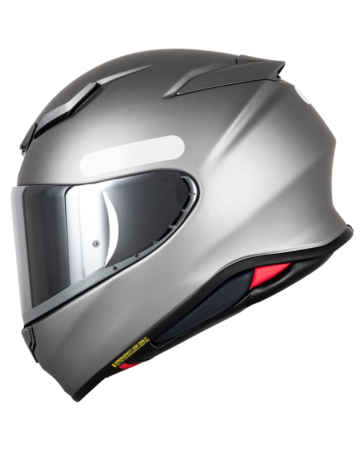 Soman visor on helmet in riding scene showing ready‑to‑ride protection
