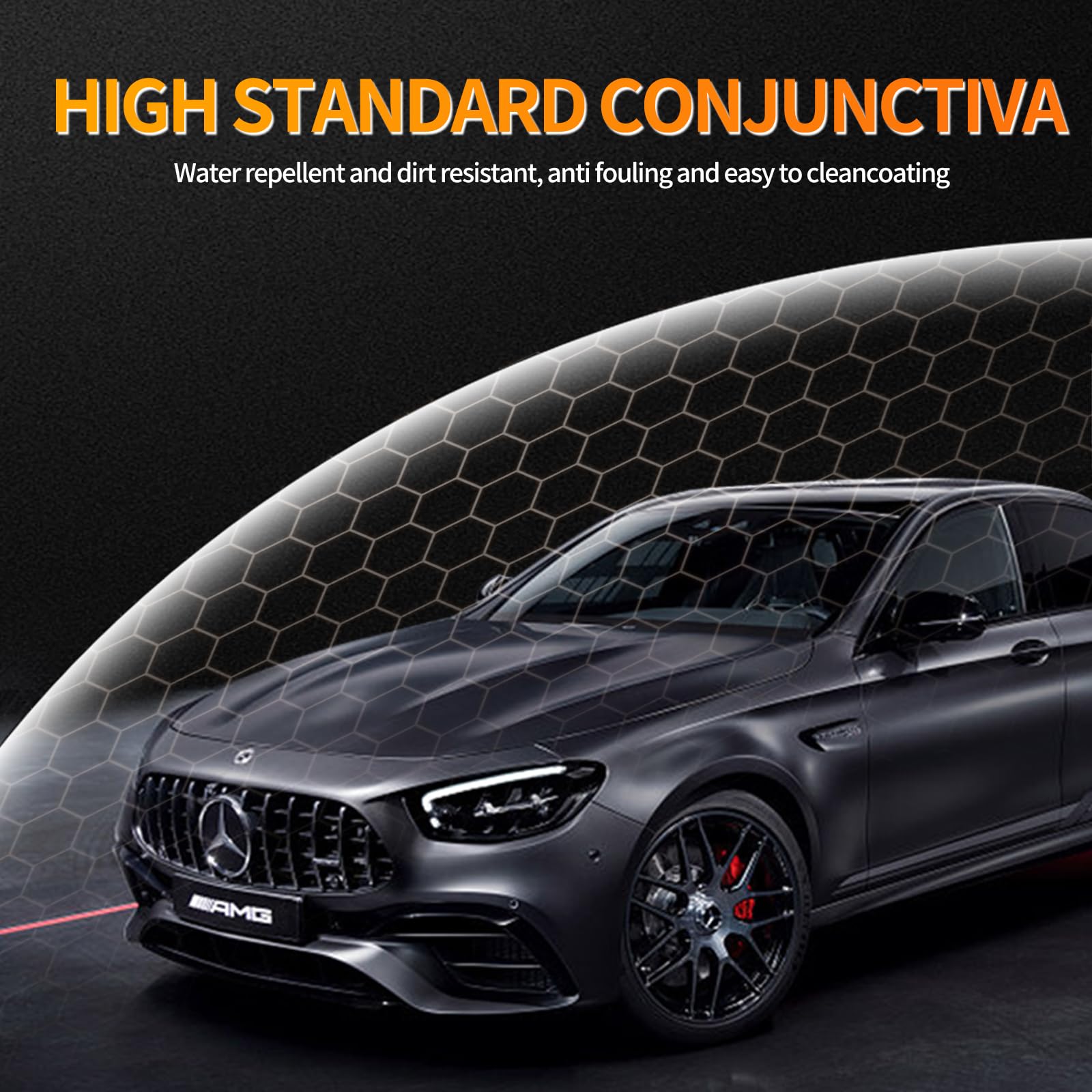 SOPAMI polished paint close-up highlighting deep gloss and water beading