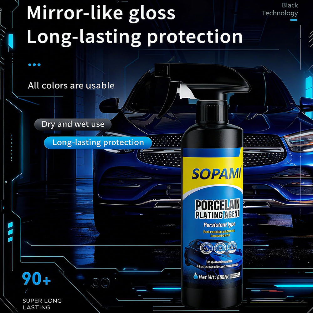 SOPAMI bottle in hand indicating compact size and on-the-go convenience