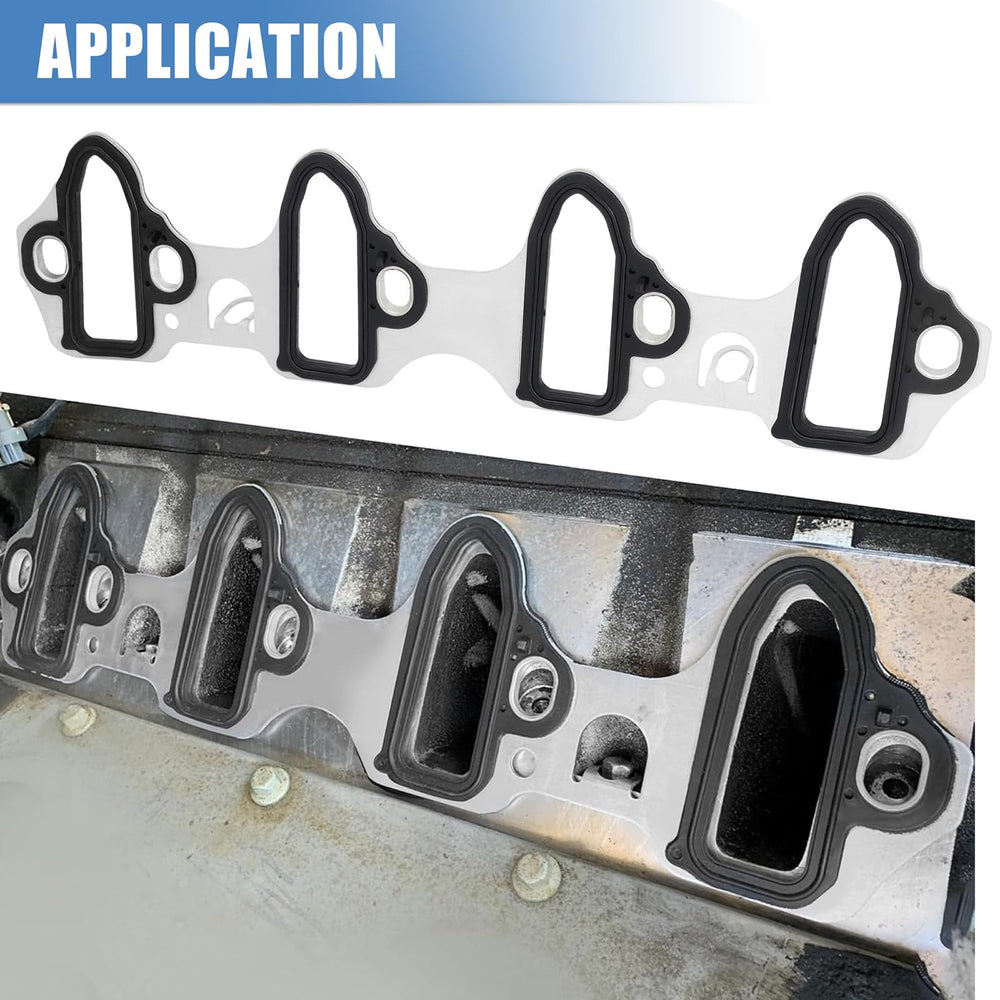 Sorello gasket installed on intake manifold illustrating fitment and improved seal for smoother idle