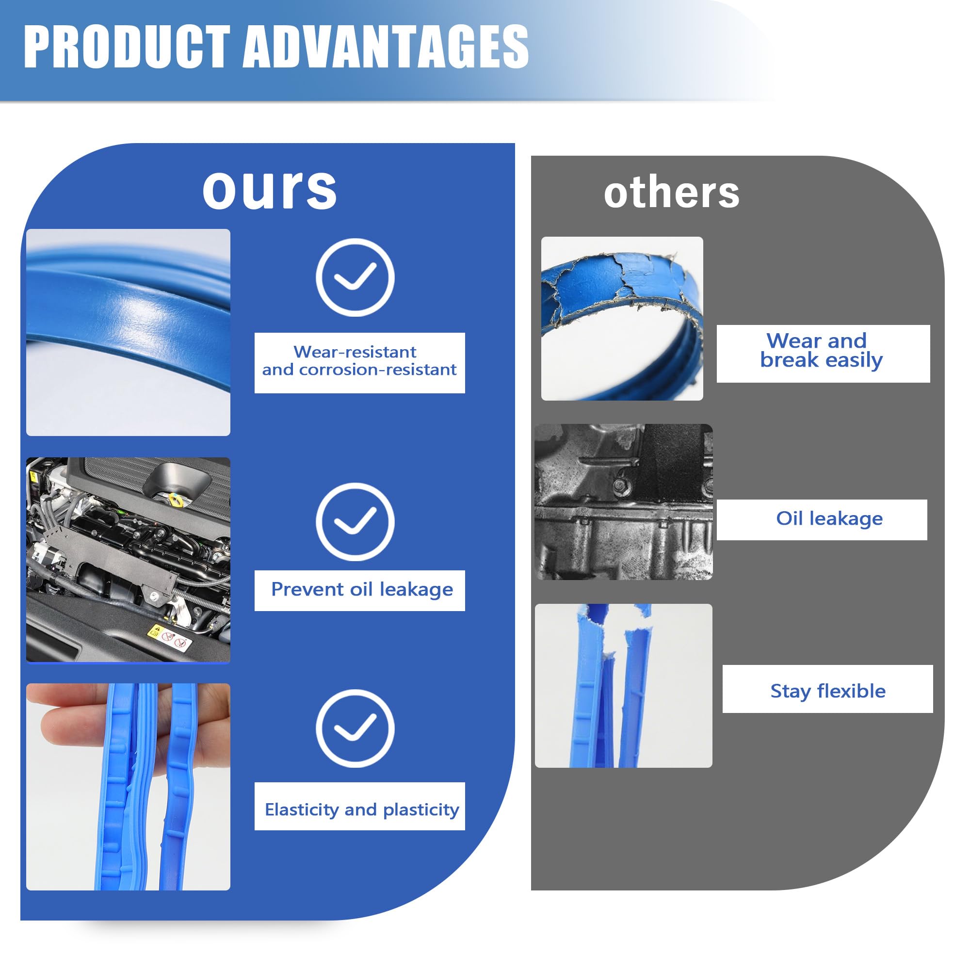 Sorello product label with part numbers to confirm compatibility
