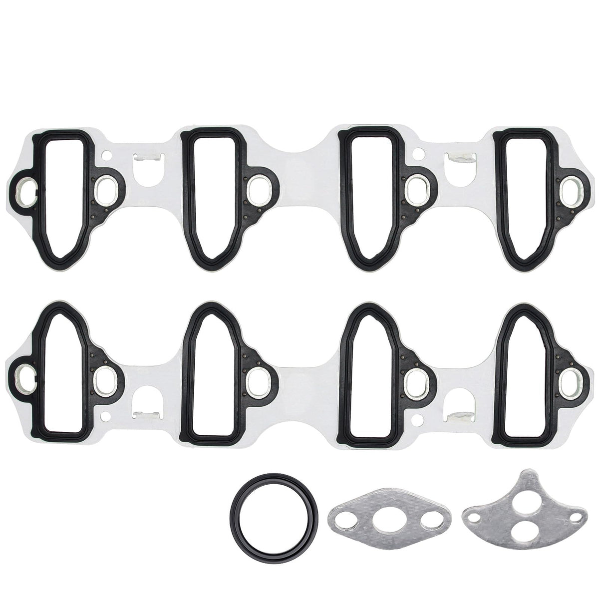 Sorello intake gasket set front packaging showing complete kit and part numbers for quick identification