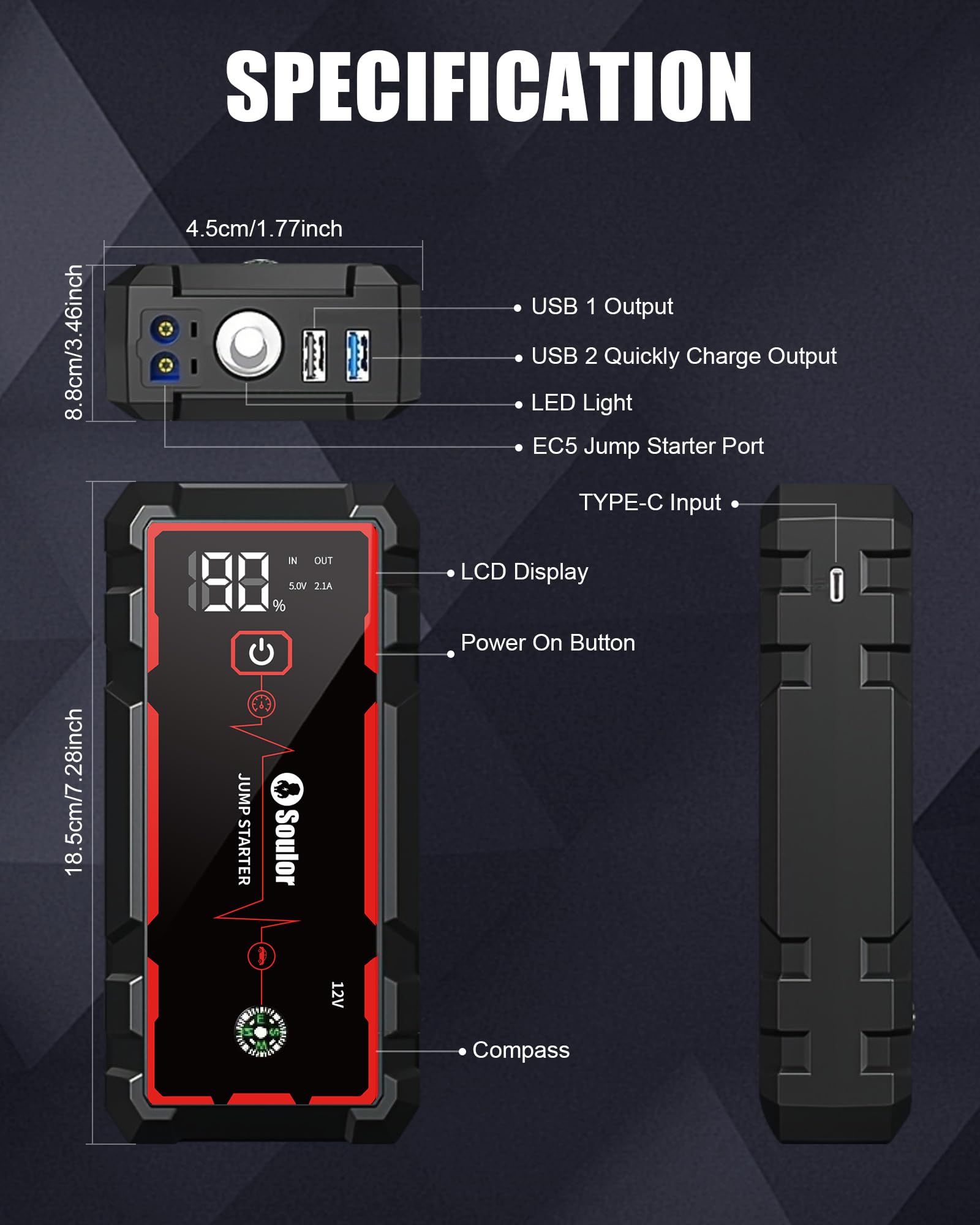 Soulor stored in car trunk illustrating easy storage and travel readiness
