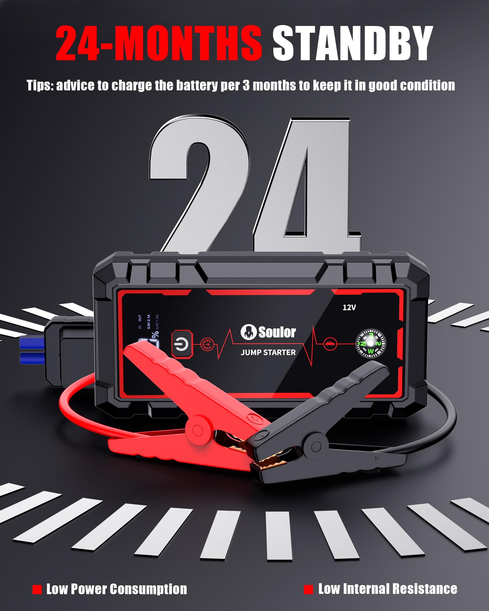 Soulor waterproof bag with accessories protecting the starter and organizing gear