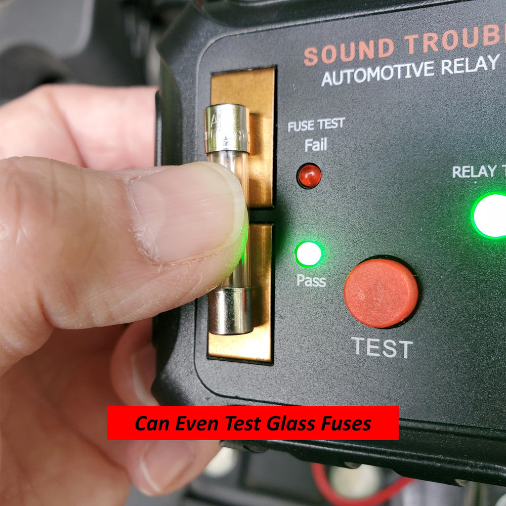 Sound Troubleshooting roadside setup illustrating fast troubleshooting on the go