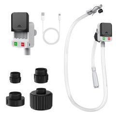 sowhat pump front view showing compact design and portability benefit