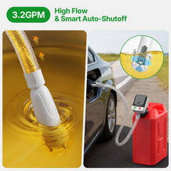 sowhat nozzle close-up showing auto-stop sensor for overflow prevention