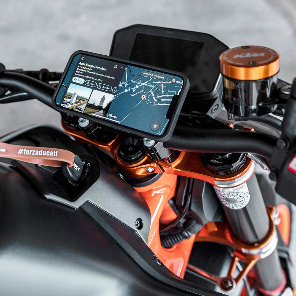 SP CONNECT rotation mechanism closeup demonstrating 360° adjustment for optimal viewing
