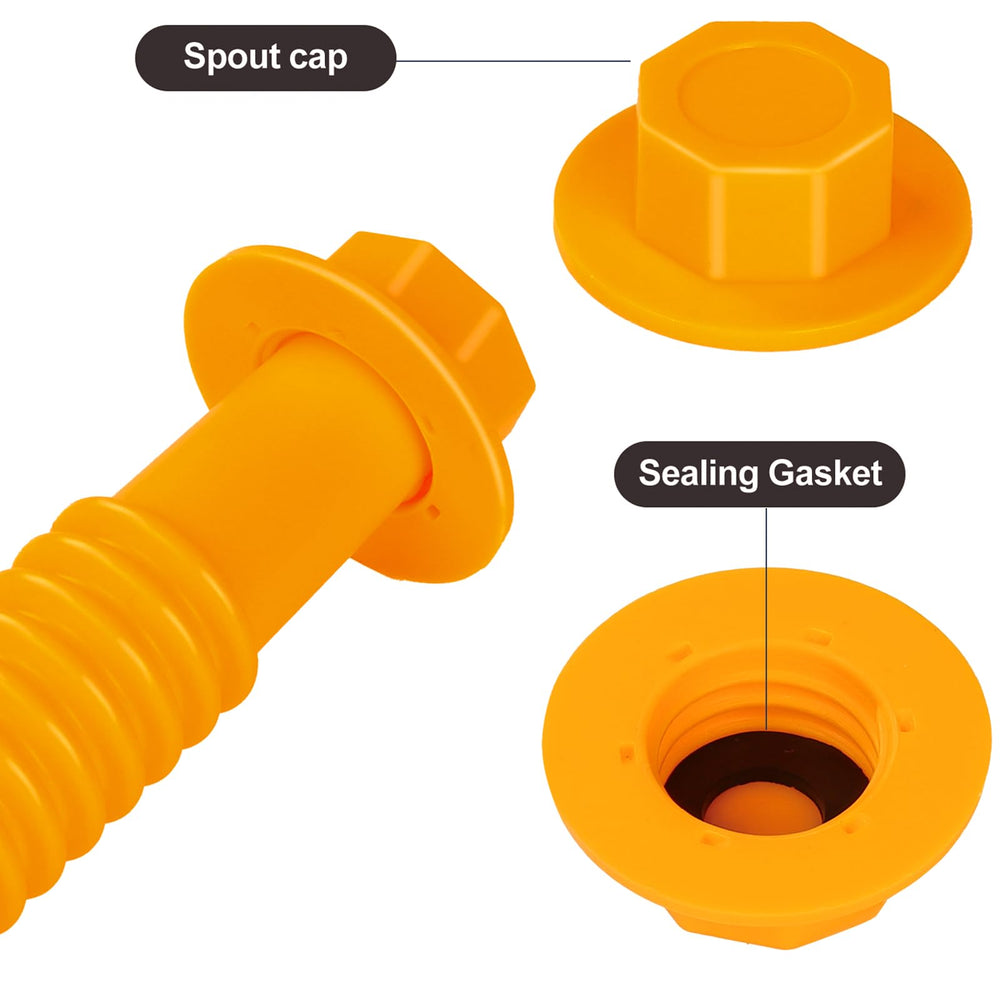 Spacemart close-up of threaded fitting demonstrating secure leak-resistant attachment