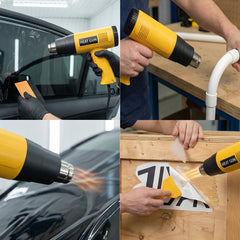 Spanno Tools squeegees array displaying five hardnesses for accurate wrap smoothing