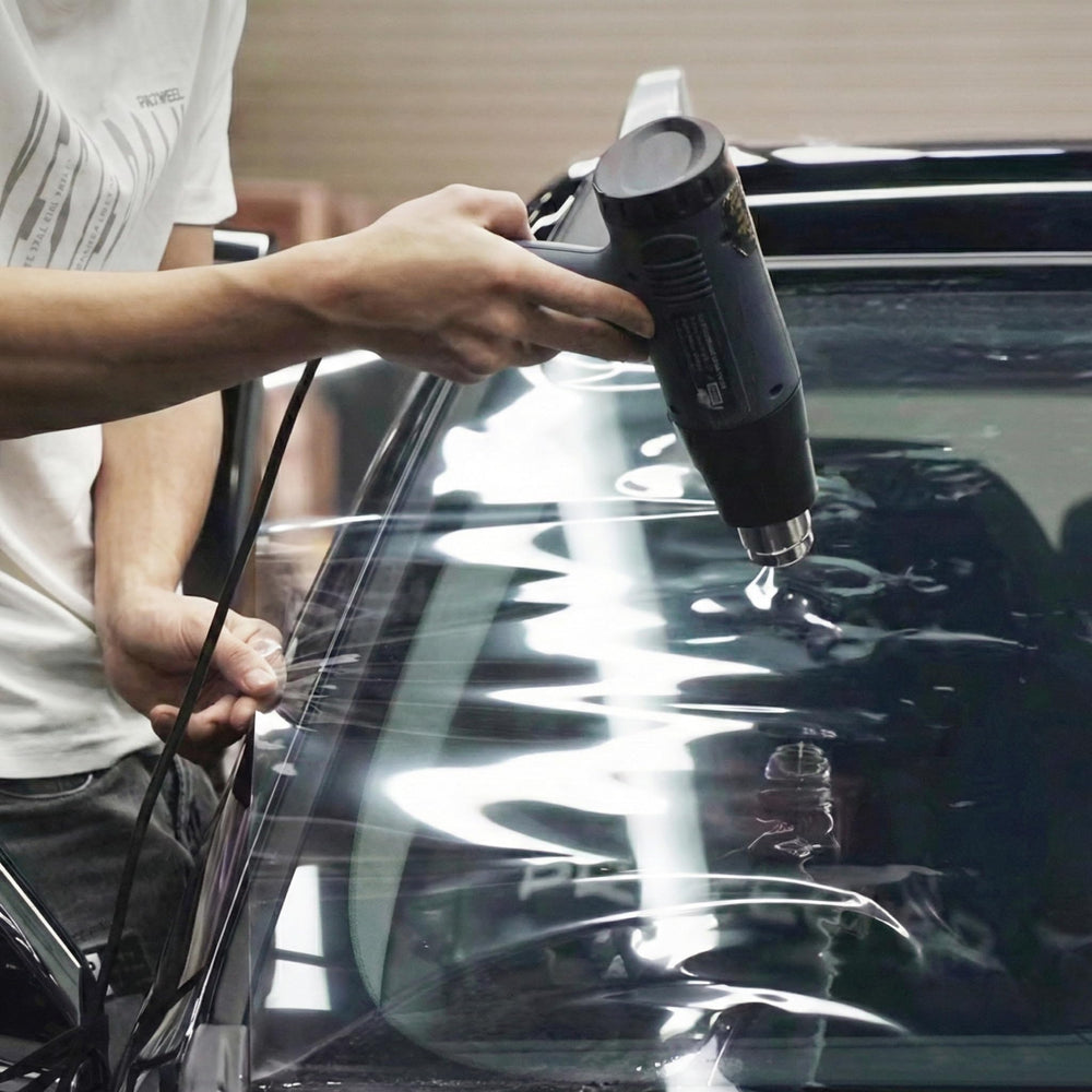 Spanno Tools heat gun detail demonstrating controlled heating for shaping