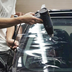 Spanno Tools heat gun detail demonstrating controlled heating for shaping