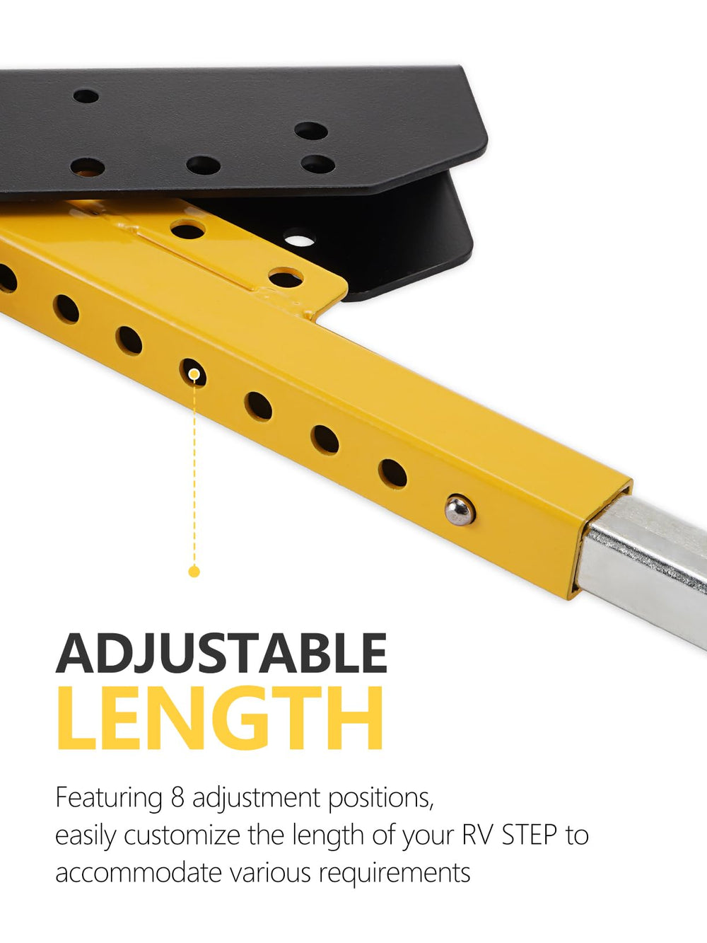 SPARKWHIZ close-up adjustable leg detail for precise leveling