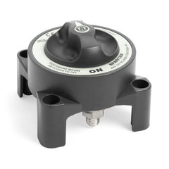 Spartan Power installed on a boat battery compartment demonstrating safe ignition-protected placement