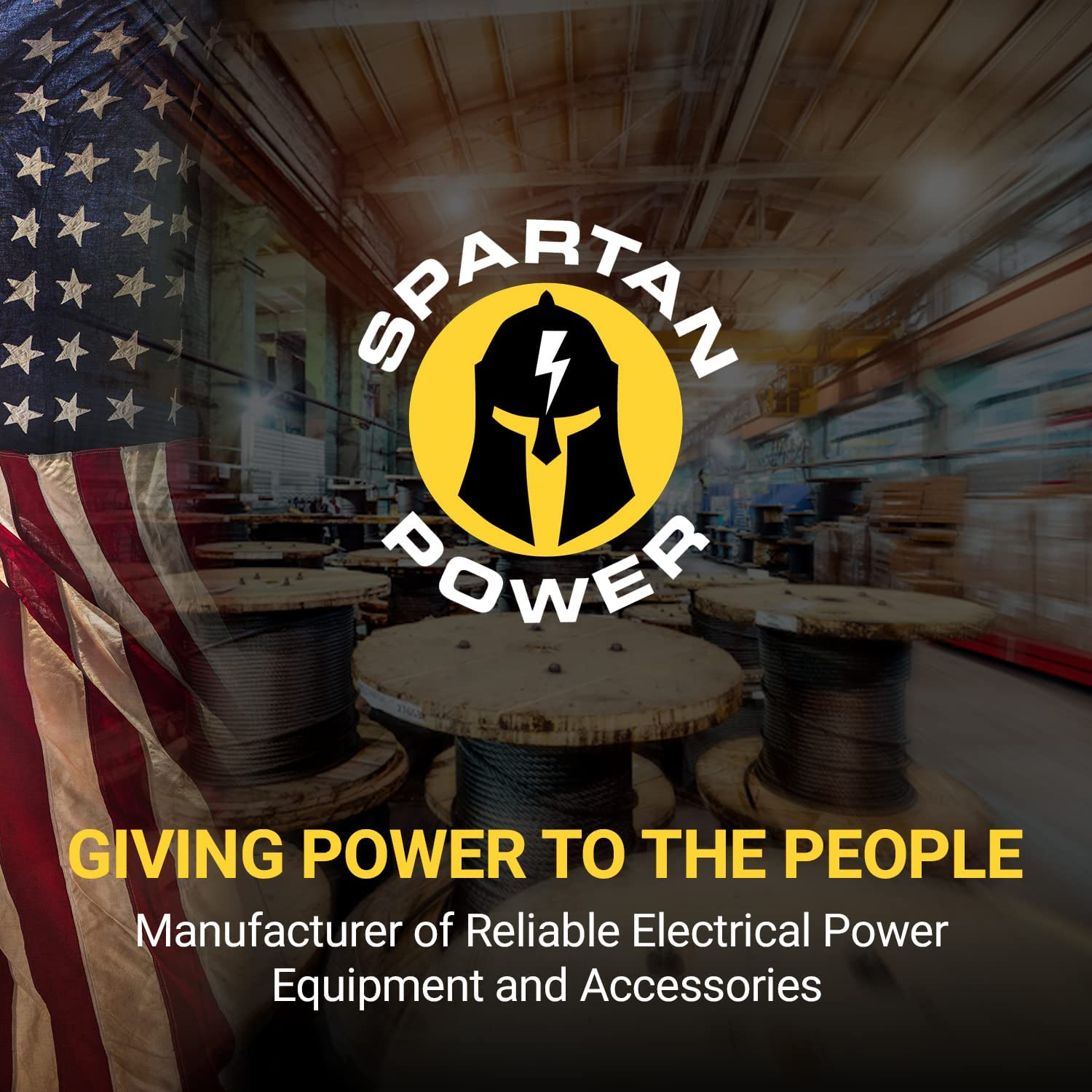 Spartan Power size comparison in hand showing compact heavy-duty switch suitable for tight spaces