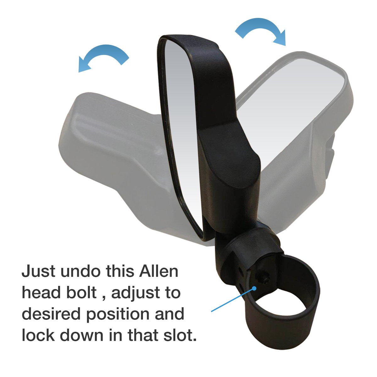 SPAUTO pair mounted on driver and passenger sides for balanced wide coverage