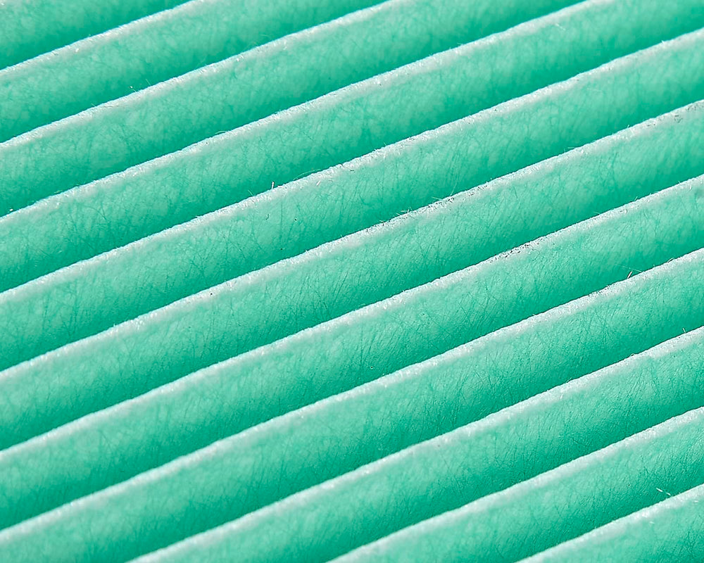 SPEARHEAD airflow illustration showing high permeability media for consistent fan performance