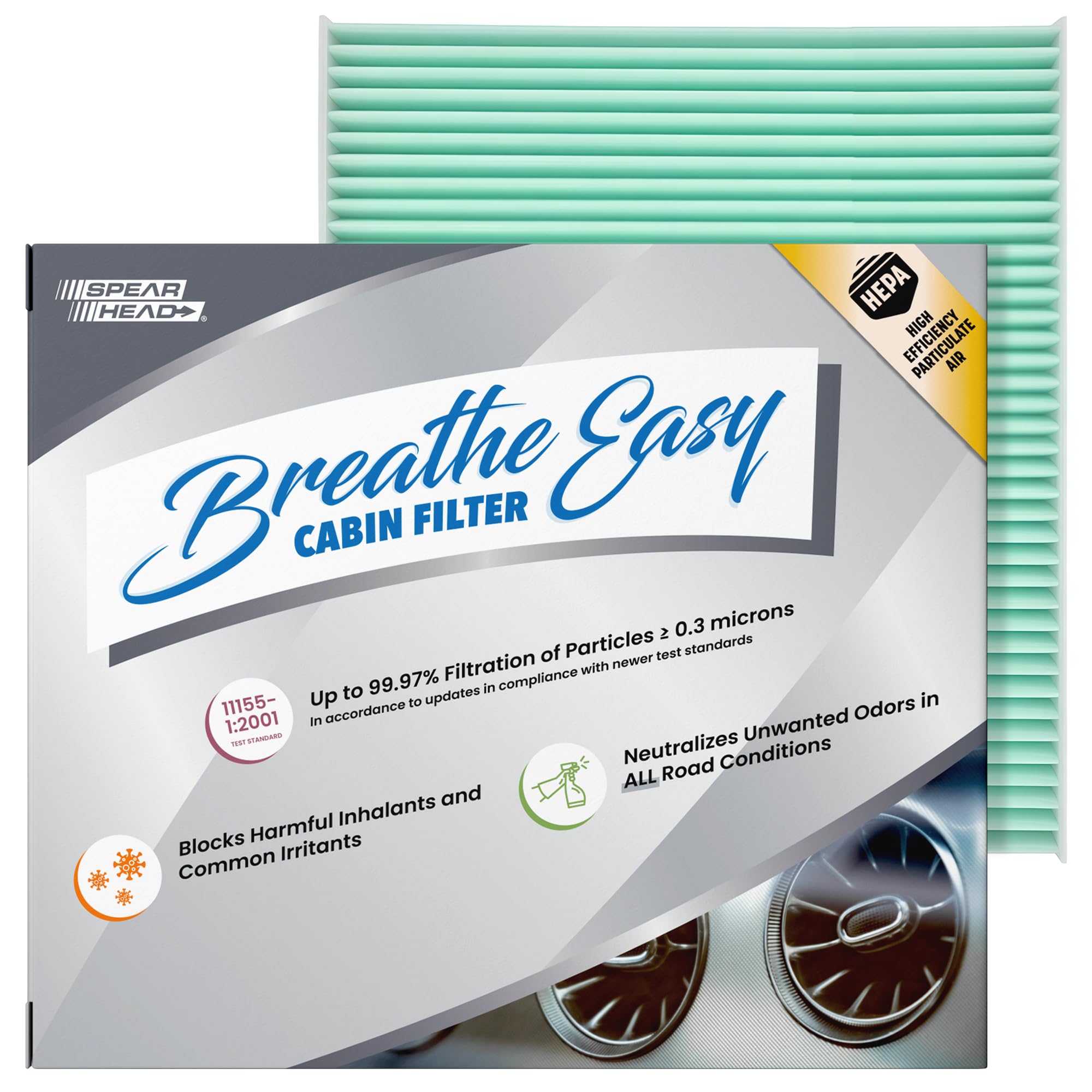 SPEARHEAD BE-157H front packaging showing brand and model and easy identification benefit