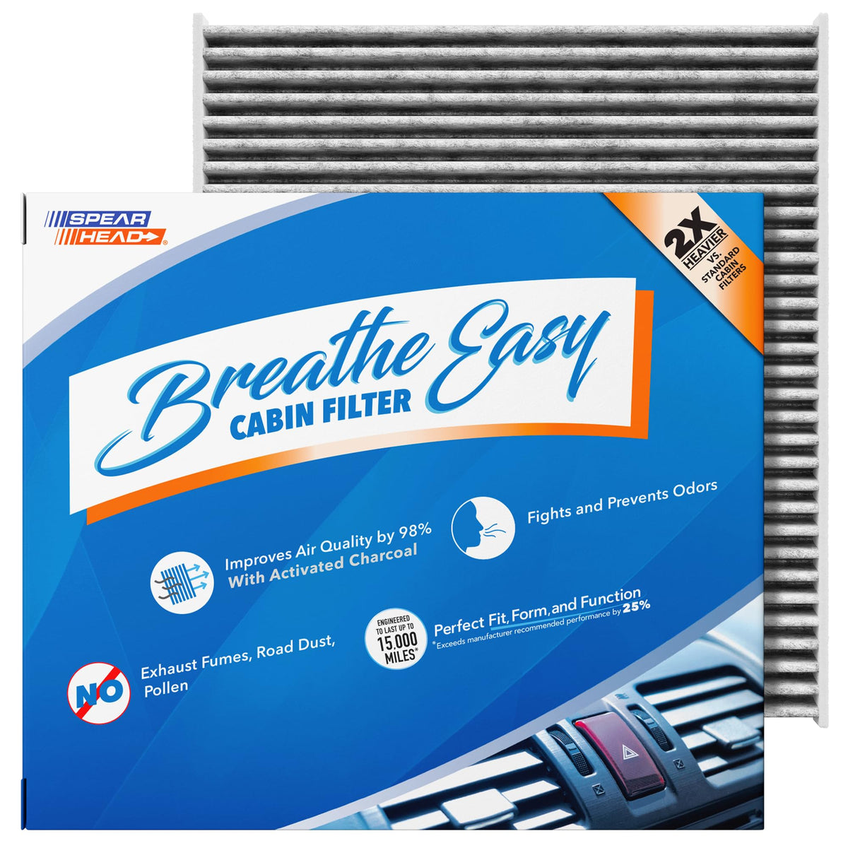 SPEARHEAD BE-450 front packaging showing model and fitment benefits