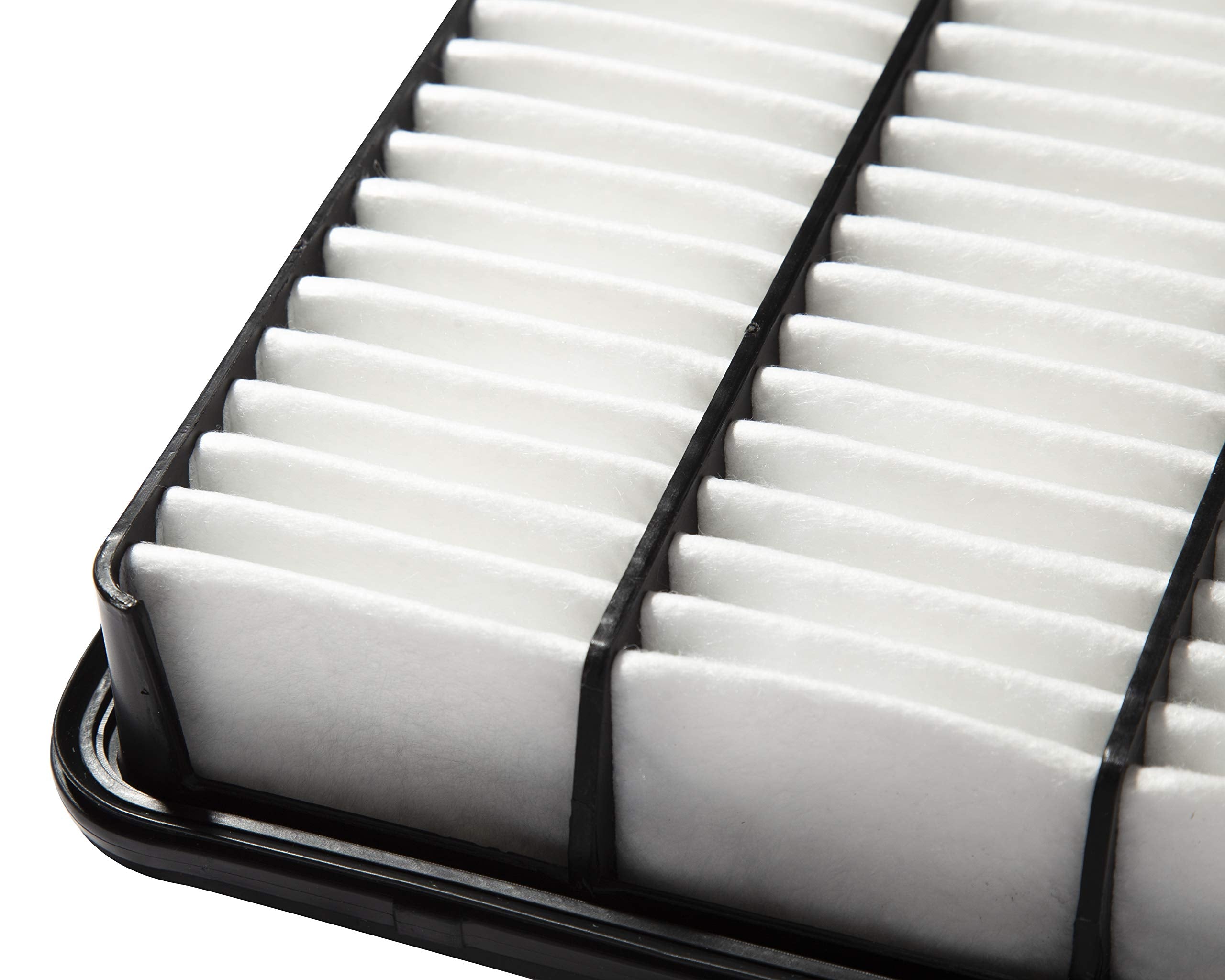 SPEARHEAD comparison of old vs MT-343 new filter illustrating improved cleanliness