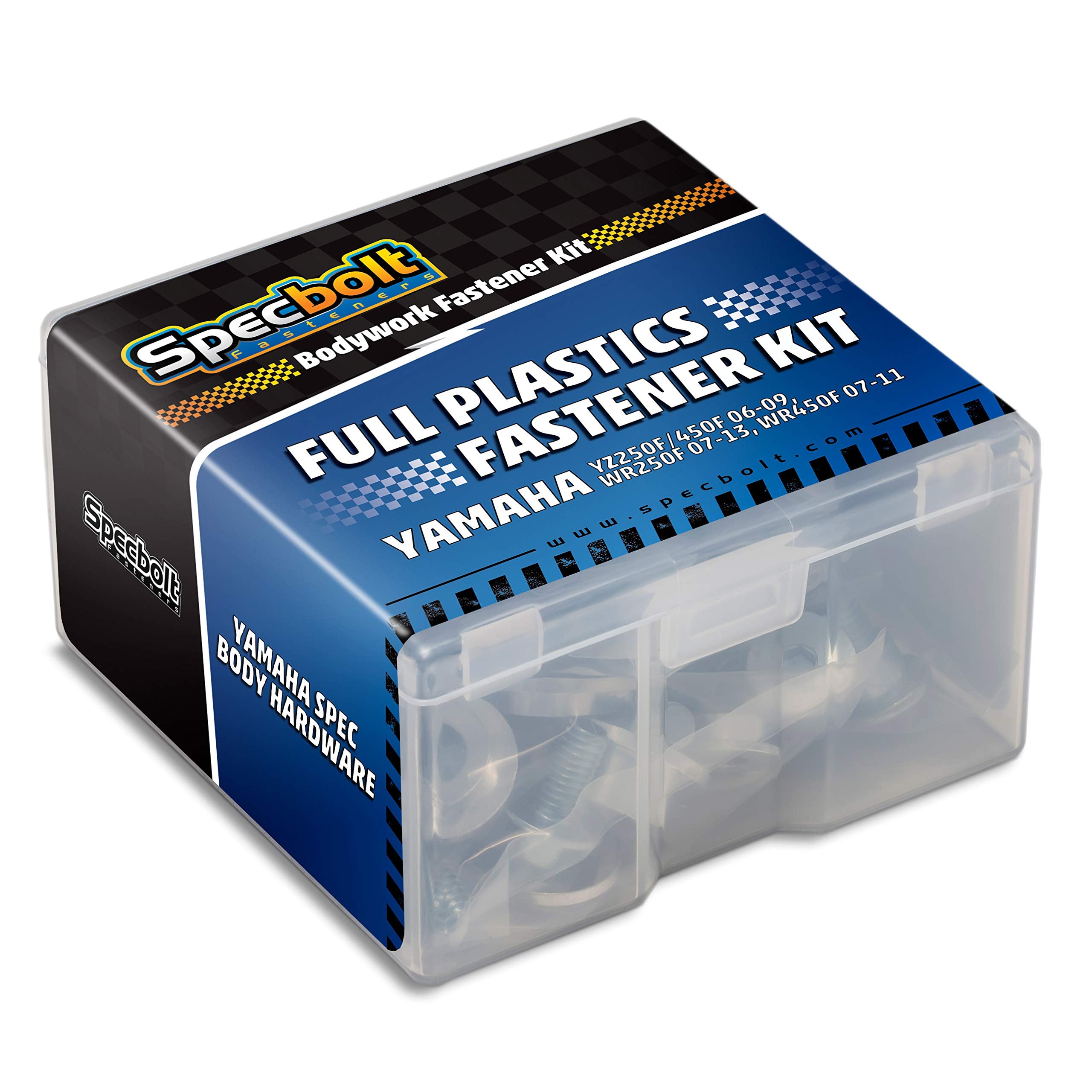 Specbolt kit layout showing all fasteners and improved organization benefits
