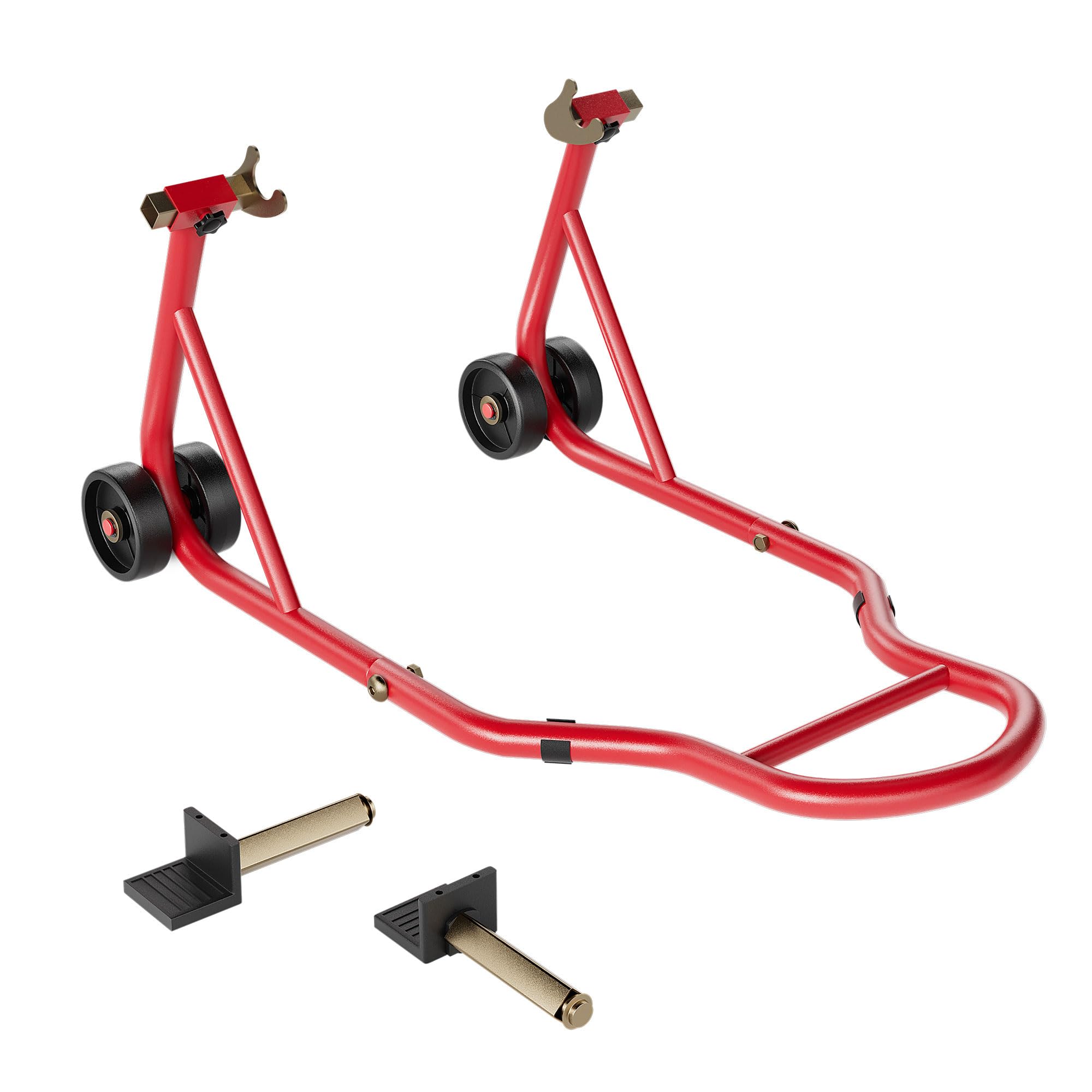 SPECSTAR stand front profile showing sturdy frame and safe support