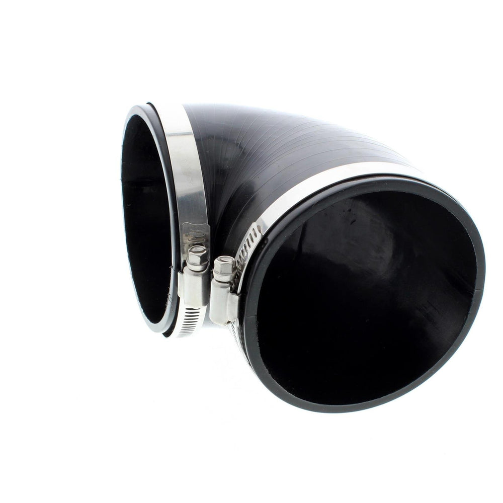 Spectre 9781 close-up of PVC surface and stainless worm-gear clamp showing durable seal