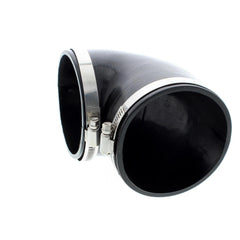 Spectre 9781 close-up of PVC surface and stainless worm-gear clamp showing durable seal