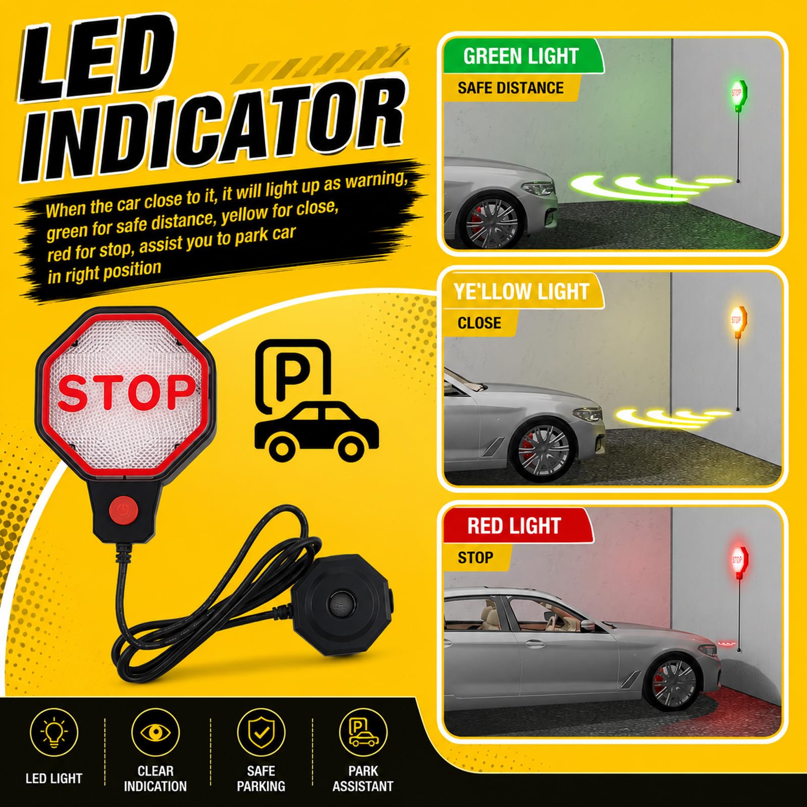 SPGICRM close-up of small sensor pad aligned with bumper for precise detection