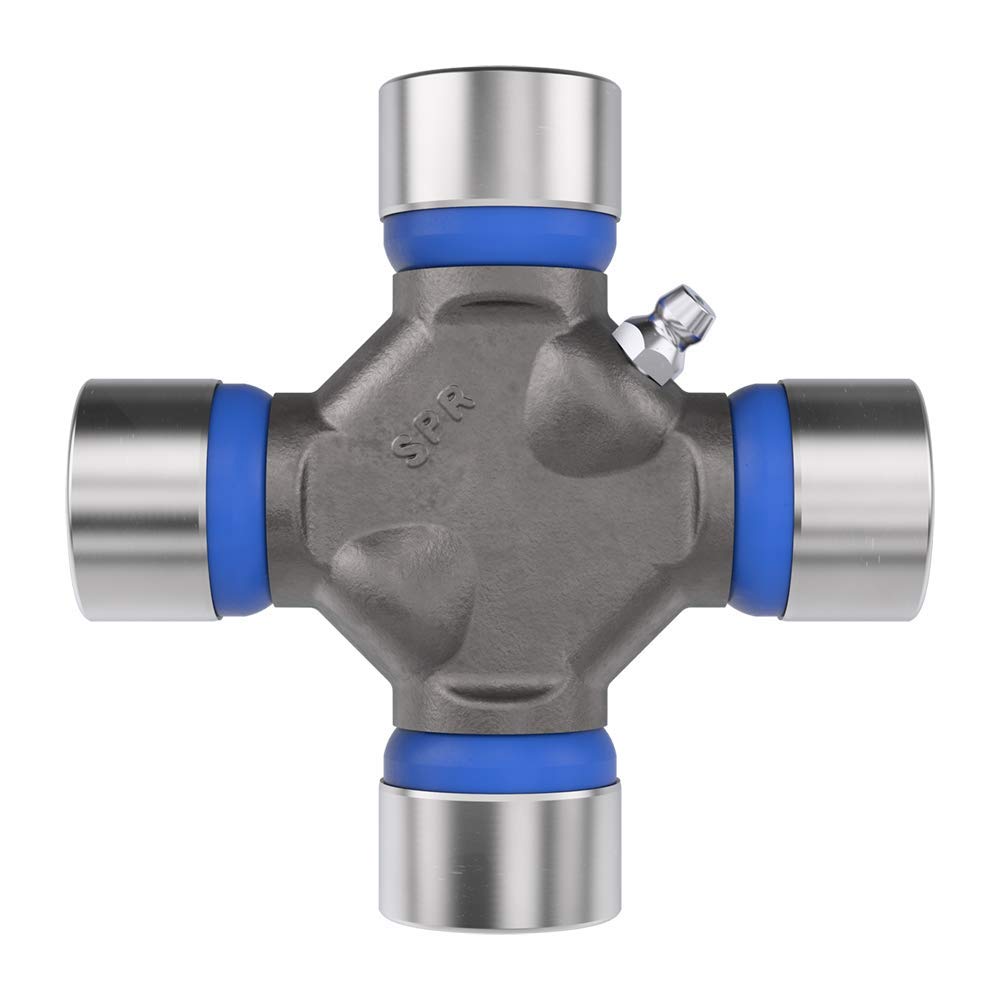 Spicer outside snap ring view illustrating secure, serviceable retention