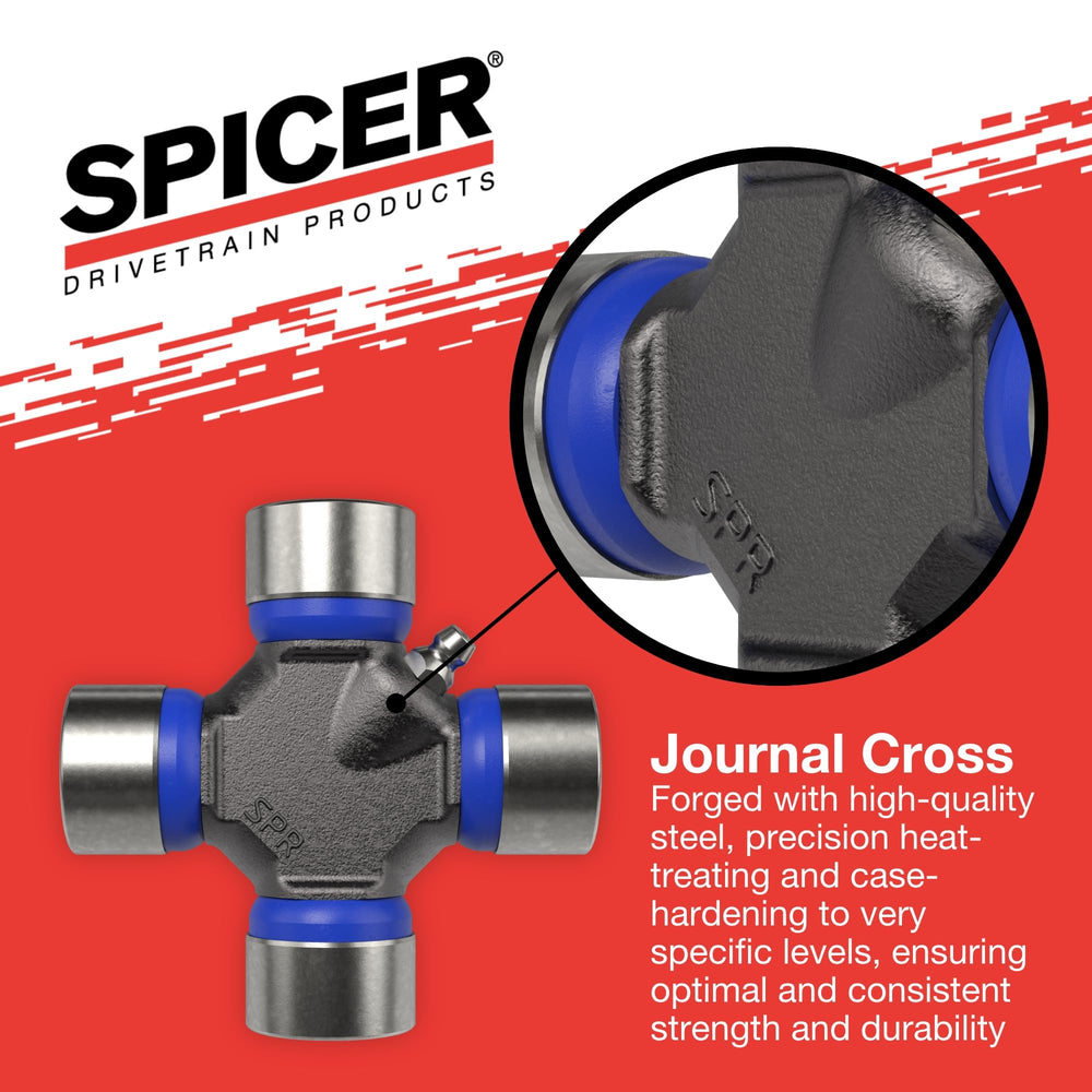 Spicer outside snap ring view ensuring secure retention