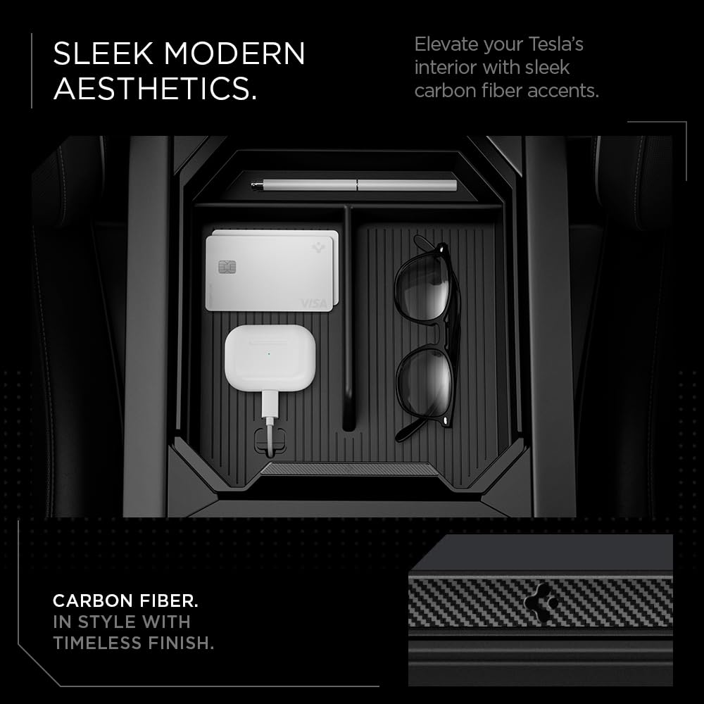 Spigen subtle carbon-fiber accent close-up adding refined look and durability