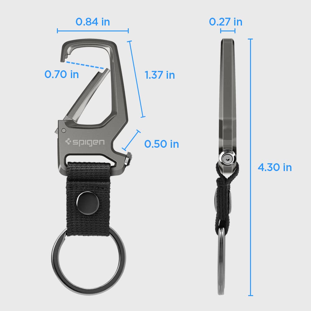 Spigen Life bottle opener detail demonstrating cap leverage and convenient access