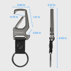 Spigen Life bottle opener detail demonstrating cap leverage and convenient access