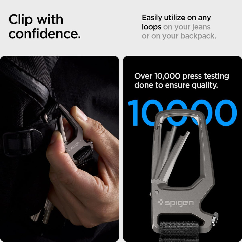 Spigen Life with keys attached illustrating organized key carrying and quick access