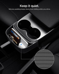 Spigen silicone liner texture preventing items from sliding benefit