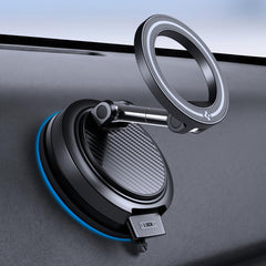 Spigen STIK front view mounted on dashboard showing stable hold